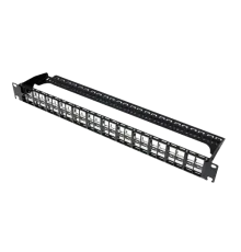 L&W ELECTRONICAL LW-PP71 Патч-панель 19" 48 RJ45, 1U, без модулів, LW