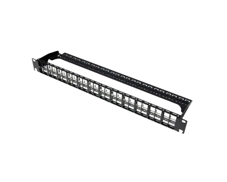 L&W ELECTRONICAL LW-PP71 Патч-панель 19" 48 RJ45, 1U, без модулів, LW