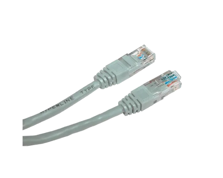 Патч-корд E-server UTP, 0.5 м, кат. 5e сірий