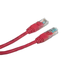 Патч-корд E-server UTP, 0.5 м, кат. 5e красний
