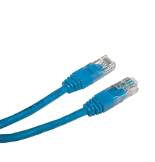 Патч-корд E-server UTP, 0.5 м, кат. 5e синій