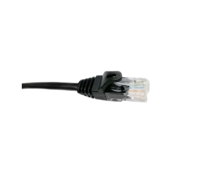 Патч-корд E-server UTP, 0.5 м, кат. 5e чорний