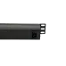 Kingda KD-GER(16)N1008WKPB19A-C14 Блок 19" на 8 роз. нім. станд., 10А, з індикат., без шнура, чорний, 1U, Kingda