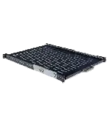 Voltronic Полиця висувна 19", 600мм глиб. (400..870 мм кріплення), чорна