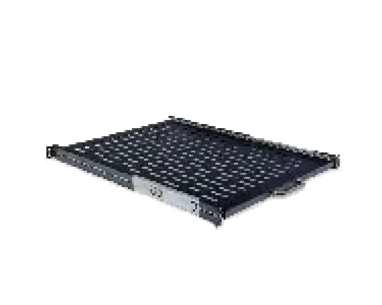 Voltronic Полиця висувна 19", 600мм глиб. (400..870 мм кріплення), чорна