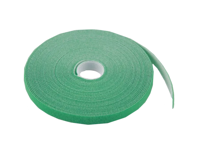 EPNew GTM-1210GNZ-E5 Стяжка-липучка, 12 мм x 10 м, моток, зелена