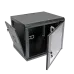 9U Шафа 19" , 600х500х507 мм (Ш*Г*В), акрилове скло, чорна