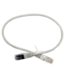 Патч-корд U/FTP L&W ELECTRONICAL 0.5 м, кат. 6А, 30AWG Slim, LW