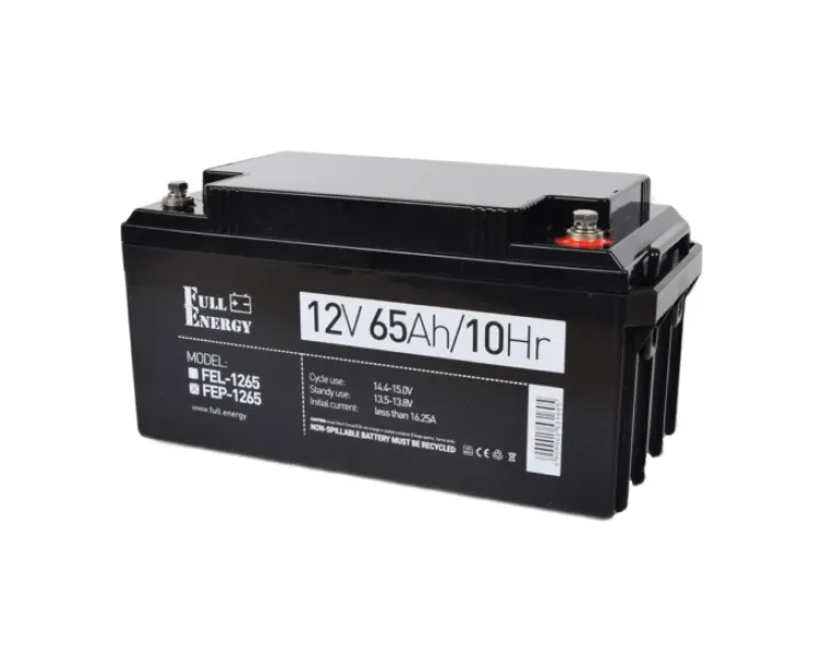 Full Energy FEP-1265 Акумулятор 12В 65 Ач для ДБЖ