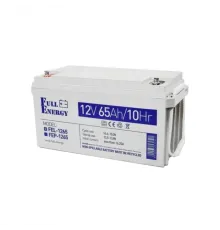Full Energy FEL-1265 65А•г 12В гелева Свинцево-кислотна акумуляторна батарея