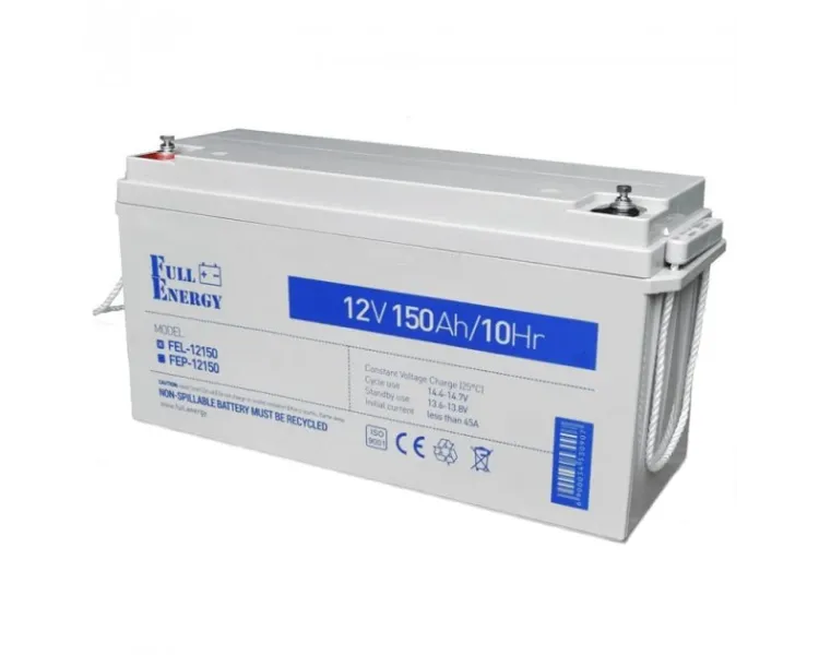 Full Energy FEL-12150 Акумулятор гелевий 12В 150 А/г