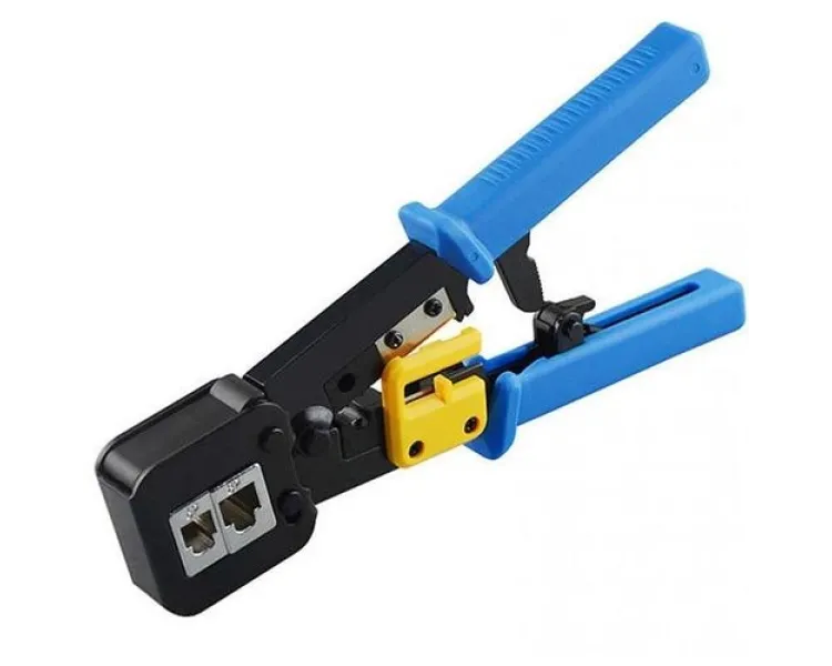 Merlion EZ-RJ45 (14239) Інструмент з храповиком для обтискання RJ-45 (8P8C) та RJ-12/11 (6P6C), 4P/6P/8P