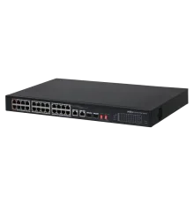 DH-PFS3226-24ET-240 24-портовий некерований PoE