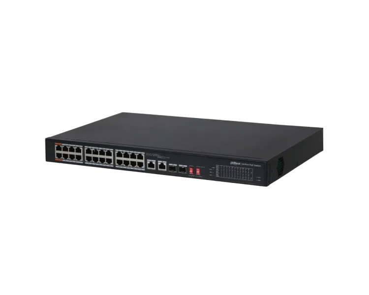 DH-PFS3226-24ET-240 24-портовий некерований PoE