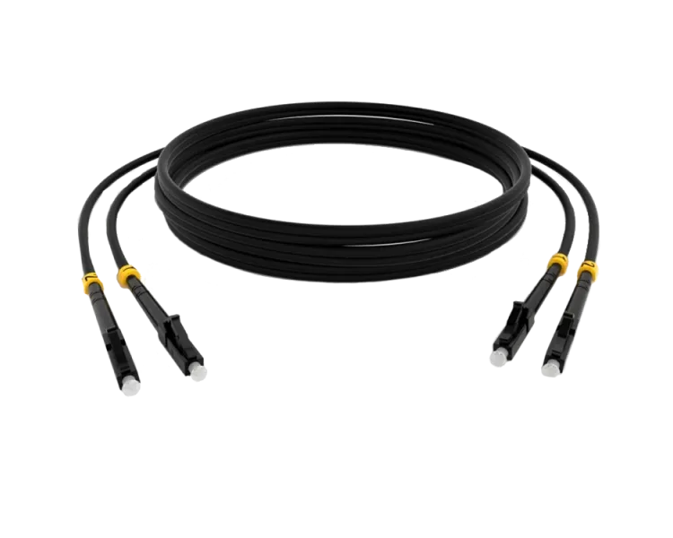 Патч-корд CMS оптичний LC-LC SM, duplex, 2м