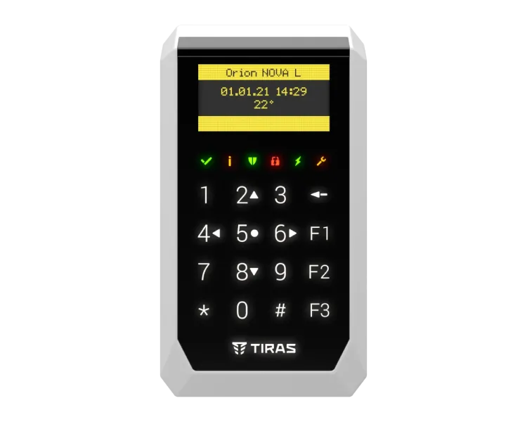 Tiras K-PAD OLED+ Сенсорна OLED клавіатура Тірас