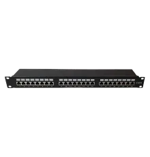 EServer WT-2084-CAT 6 Патч-панель незаповнена під кейстоуни, STP, 1U