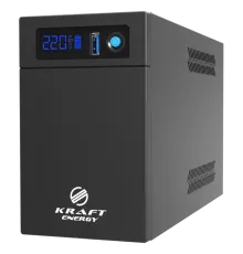 Kraft KRF-1200VA/720W(LED) LiFePO4 UPS Джерело безперебійного живлення