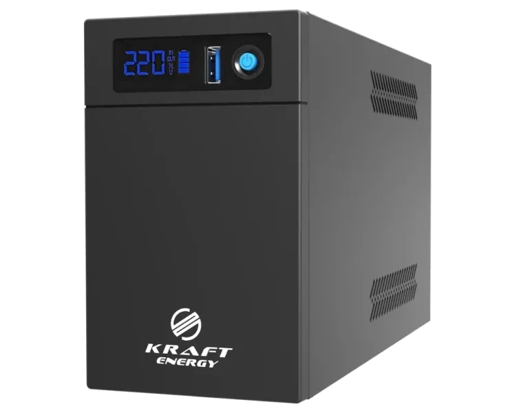 Kraft KRF-1200VA/720W(LED) LiFePO4 UPS Джерело безперебійного живлення