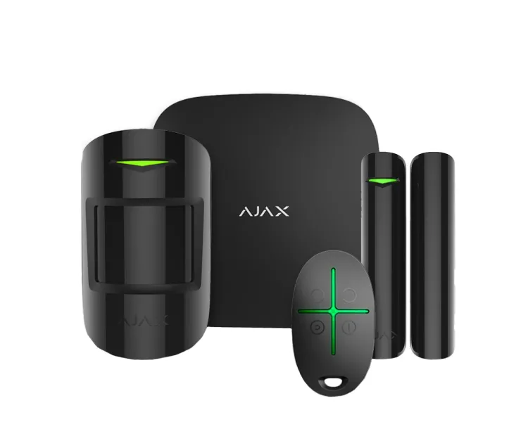 Ajax StarterKit 2 (8EU) black охоронної сигналізації Комплект