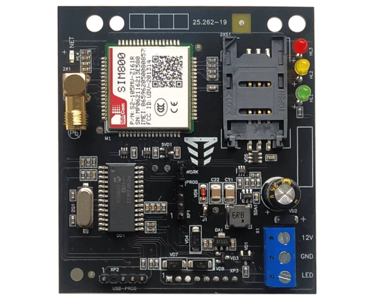 Tiras МЦА-GSM SIM900 Модуль цифрового GSM-автодозвону Тірас