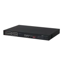 DH-PFS3218-16ET-135 16-портовий некерований PoE
