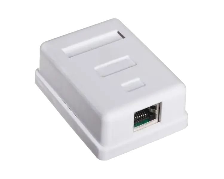 Hypernet MB-STP1 Розетка 1 порт екранована RJ45 STP біла