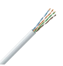 Кабель Cat. 5e U/UTP 4х2х24 AWG, бухта 305м.(7091001) мідь внутрішній ЗЗКМ