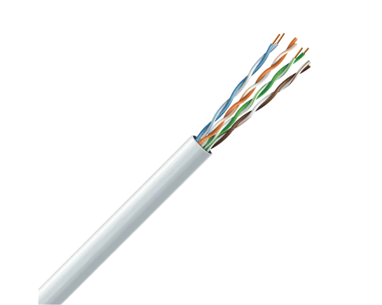 Кабель Cat. 5e U/UTP 4х2х24 AWG, бухта 305м.(7091001) мідь внутрішній ЗЗКМ