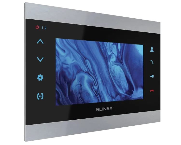 SL-07IPHD (silver/black) Відеодомофон 7" Slinex