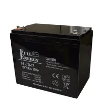 Full Energy FEP-1270 Акумулятор 12В 70 Аг для ДБЖ