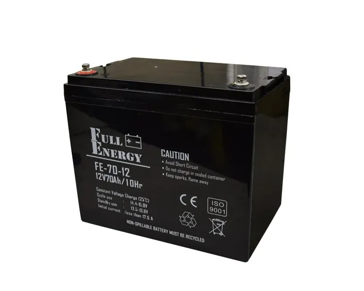 Full Energy FEP-1270 Акумулятор 12В 70 Аг для ДБЖ