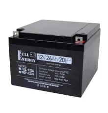 Full Energy FEP-1226 26 А•г 12В Свинцево-кислотна акумуляторна батарея