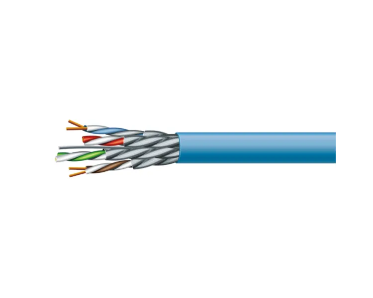 Cat. 6 A U/FTP LSZH 4х2х23 AWG (к) бухта 500м. Кабель кручена пара ЗЗКМ