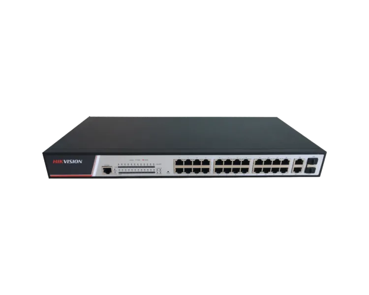 Hikvision DS-3E2326P PoE Комутатор 24 порти керований