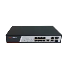 Hikvision DS-3E2310P PoE Комутатор 8 портів керований