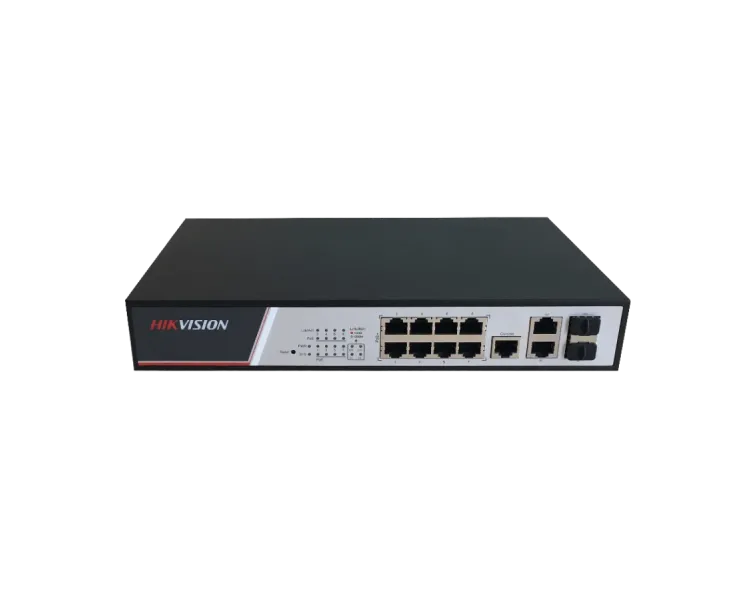 Hikvision DS-3E2310P PoE Комутатор 8 портів керований
