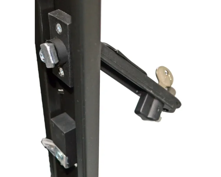 UA-MGSE4268MPB Шафа 19" 42U, 610х865 мм (Ш*Г), посилена, перфоровані двері (66%), чорна