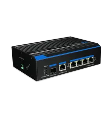 UTP7204GE-PD 4-портовий промисловий повногігабітний PoE-комутатор (60 Вт з живленням від HPoE)