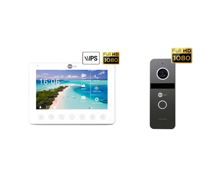 NeoKIT HD+ Graphite Комплект монітор Omega+HD+панель SOLO FHD