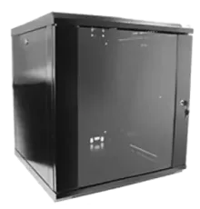 Hypernet WMNC-12U-FLAT- BLACK Шафа коммутаційна настінна 12U 600x450 розбірна