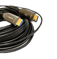 HDMI 2.1 патчкорд 10м з передачею сигналу 8K UHD 48 Gbps по оптичному кабелю (AOC)