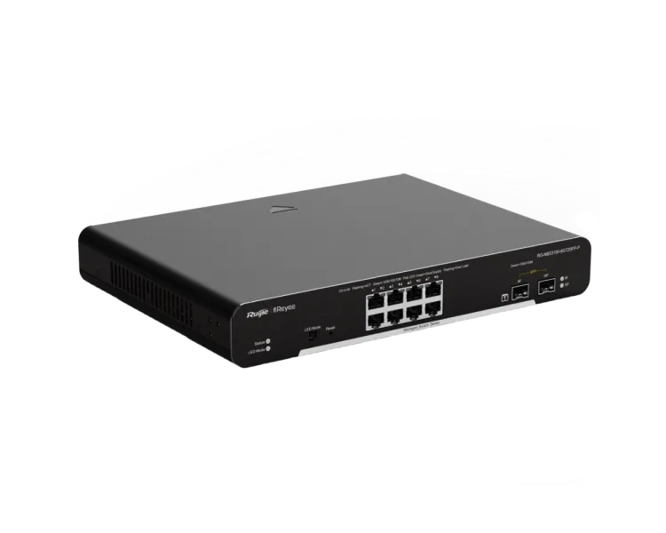 Ruijie RG-NBS3100-8GT2SFP-P 8-портовий гігабітний L2 керований комутатор POE