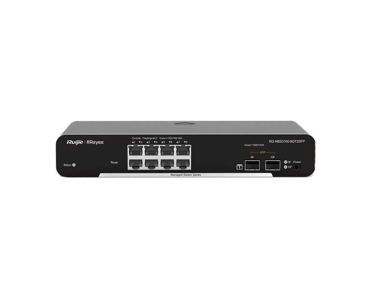 Ruijie RG-NBS3100-8GT2SFP L2 Комутатор 8 портів керований