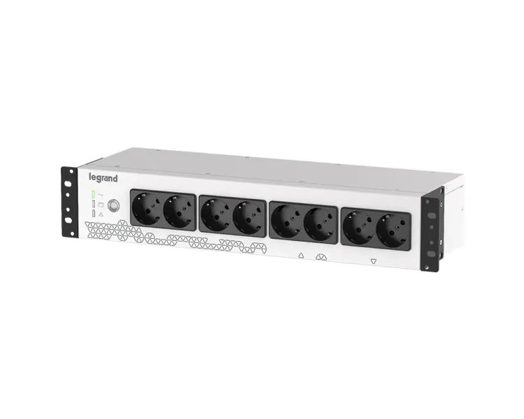 Legrand Keor PDU 800ВА/450Вт, 8хSchuko, USB Джерело безперебійного живлення