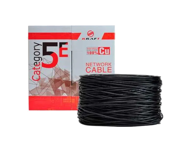 KRAFT UTP CAT5E 0.5 CCA Кабель біметал зовнішній 305 м