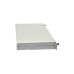 Патч-панель 24 порти SC-Simpl./LC-Dupl./E2000, пуста, кабельні вводи для 2xPG13.5 та 2xPG11, 1U, чор