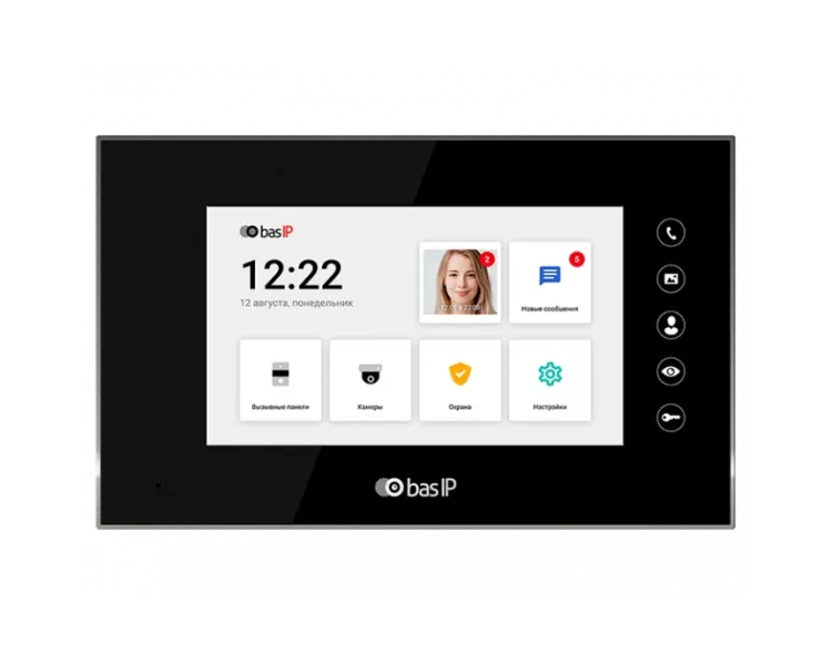 BAS-IP AQ-07LL (black) (BAS-IP) Видеодомофон