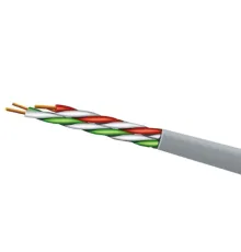 Cat. 5e U/UTP 2х2х24 AWG(0,51), бухта 305м ЗЗЦМ (7091016) Кабель кручена пара (UTP мідь внутрішній 2-х парний (4-х жильний))