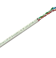 Cat. 5 U/UTP Кабель ЗЗКМ (UTP мідь внутрішній 2-х парний (4х жил. * 0,48)) 2x2x48, бухта 305м